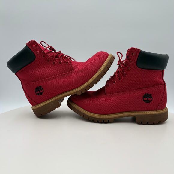 Timberland Men’s 6-Inch Valentine Red Boots – Premium Leather main image 7